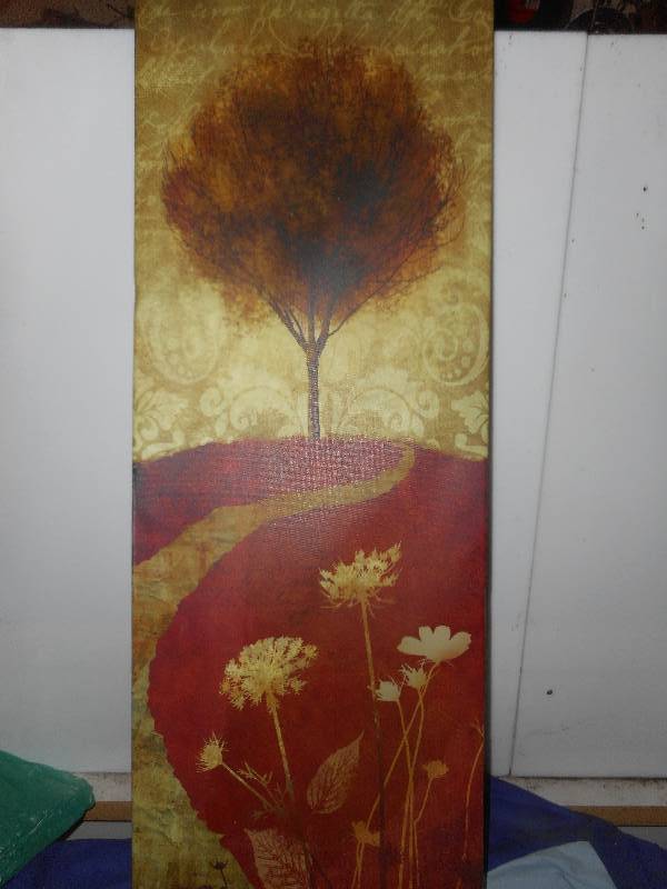 lot 99 image: 1 PRINT 1 OIL PAINTING