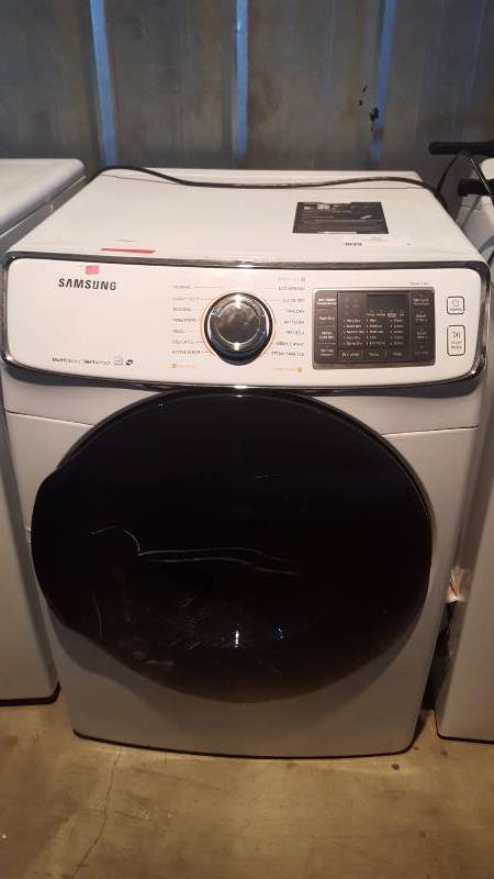 lot 2 image: Samsung Multi Steam Front Load Dryer
