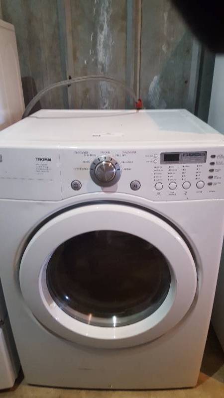 lot 5 image: LG Trom Front Load Dryer
