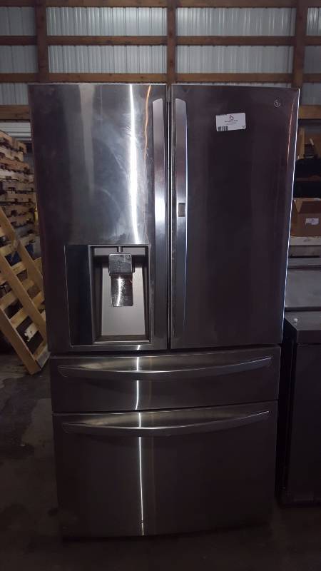 lot 37 image: LG 4 Door Refrigerator With Custom Chill Drawer