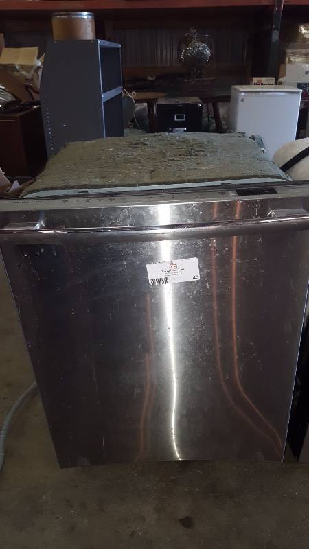 lot 43 image: Frigidaire Stainless Steel Dishwasher