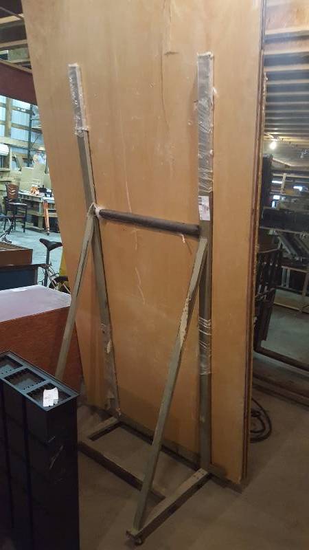 lot 23 image: Door Stand wcasters