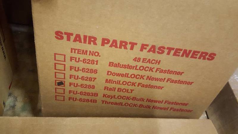 lot 85 image: Case of Rail Bolts