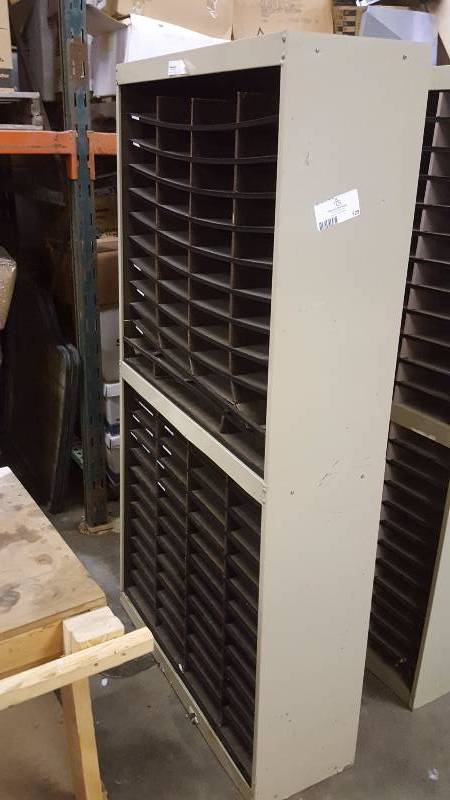 lot 129 image: File Partition Cabinet