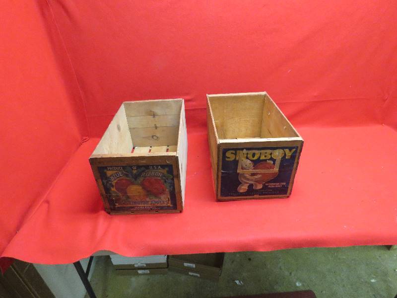 Vintage Wood Crates