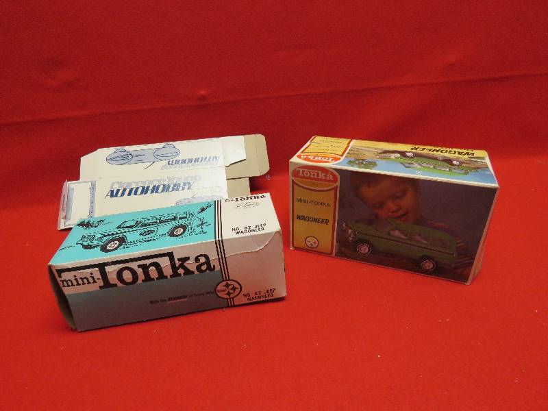Vintage Toy Car Boxes