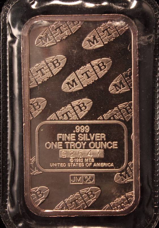 1 TROY OZ. .999 FINE SILVER BAR STATUE OF LIBERTY SEALED