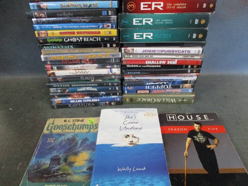 lot 78 image: Books ahd DVDs