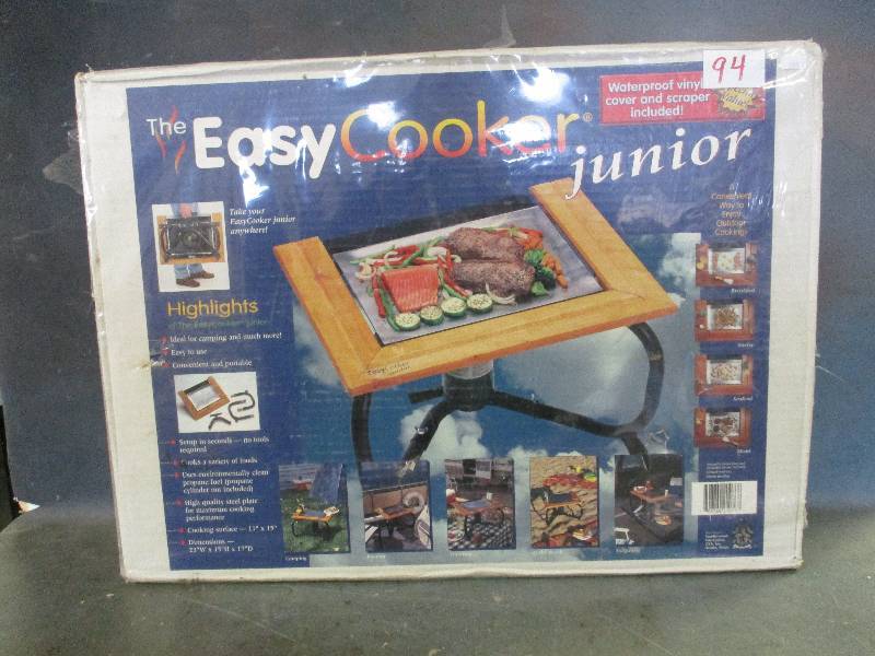 lot 94 image: Easy Cooker Brand Portable Outdoor Stove NEW