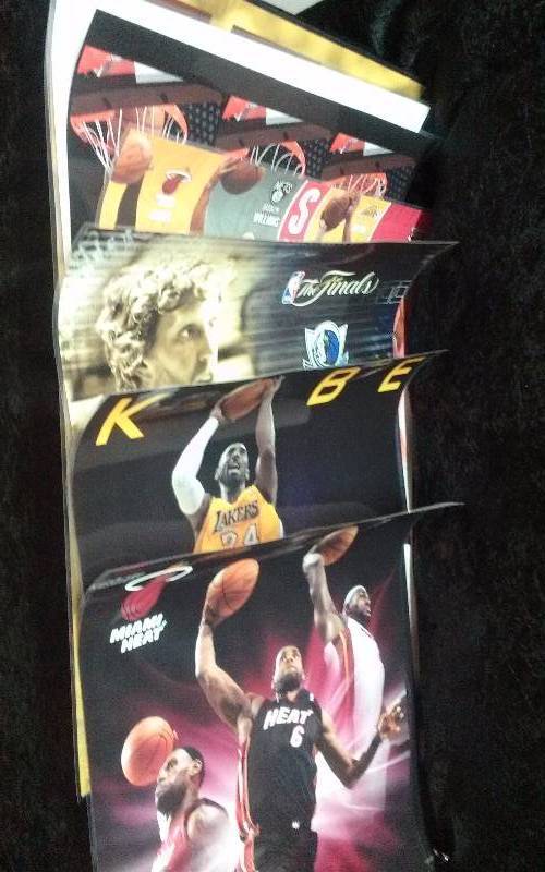 lot 39 image: Lot - Laminated Sport Posters, appx 34x23