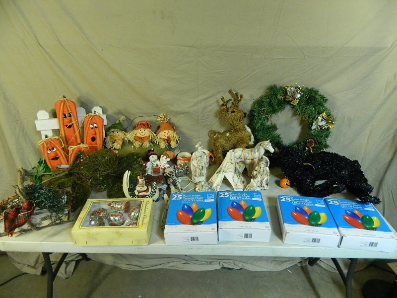 lot 155 image: Holiday Decor, New LED Lights, and More