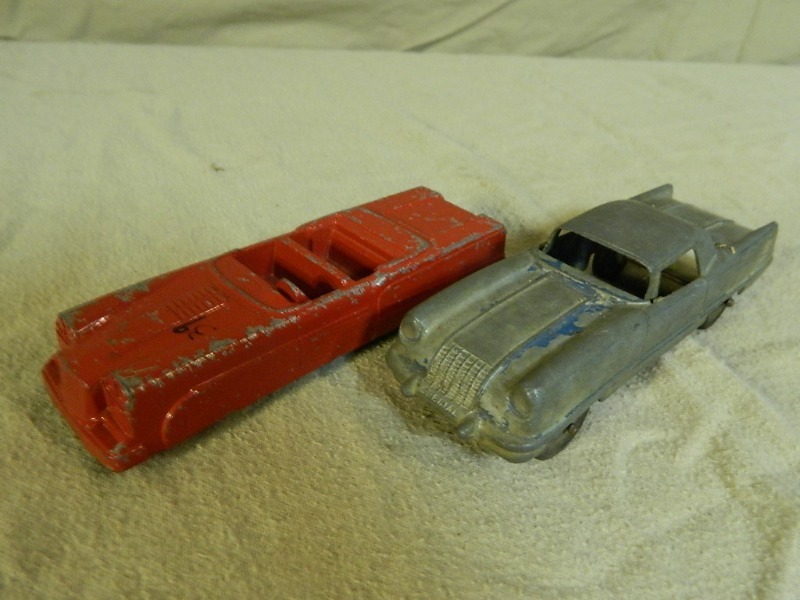 lot 46 image: Two Old Metal Toy Cars