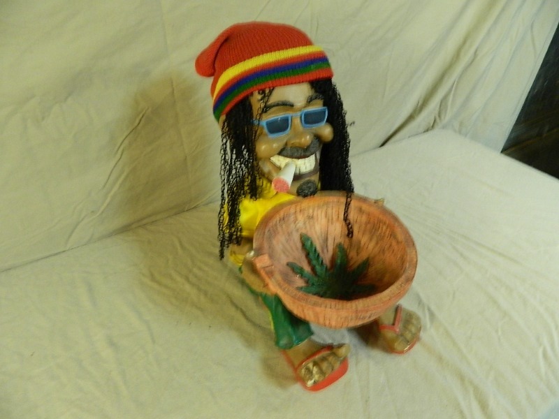 lot 57 image: Jamaican Man Statue