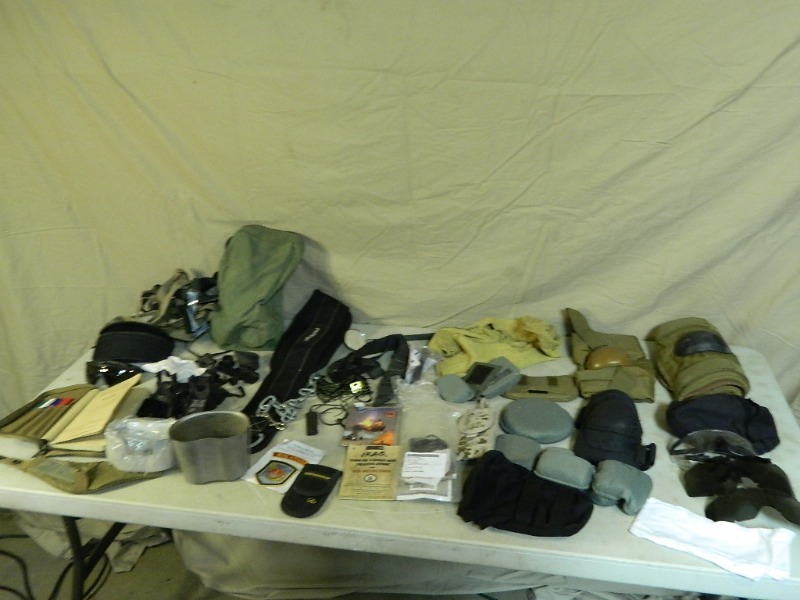 lot 85 image: Military Supplies