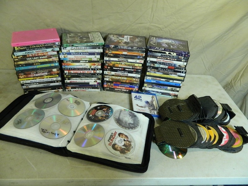 lot 90 image: Dvds and Cds