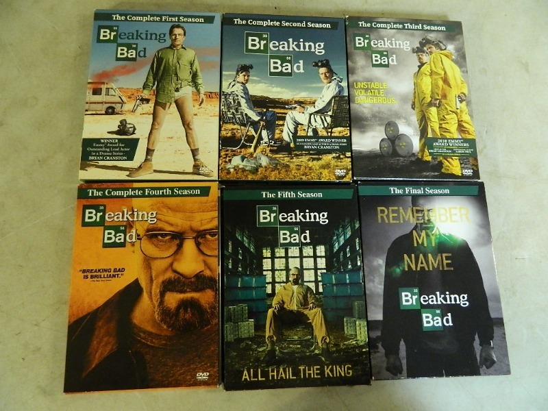 lot 92 image: Breaking Bad DVDs