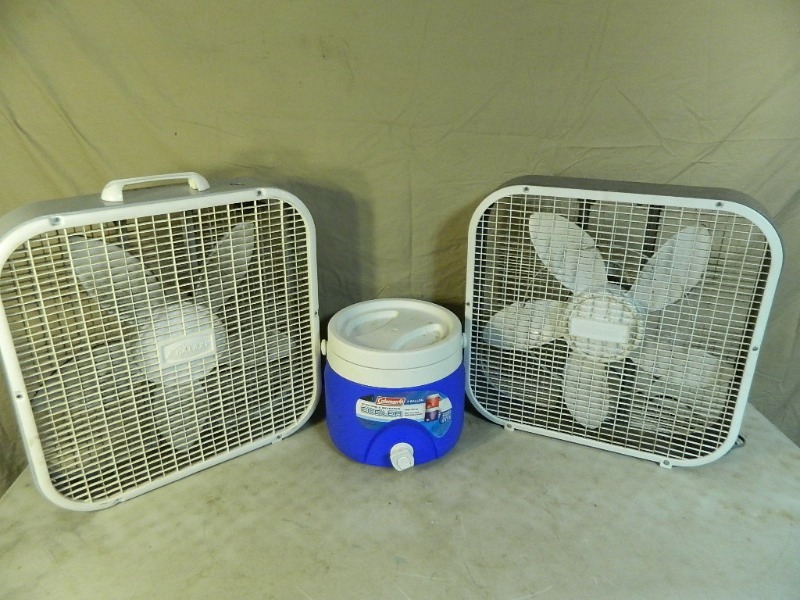lot 119 image: Fans and Cooler
