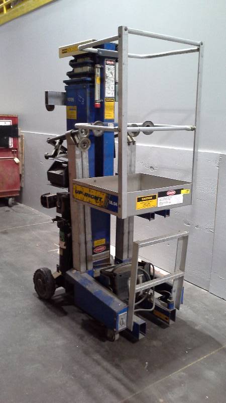 lot 154 image: Upright 24 UL24 Vertical Lift