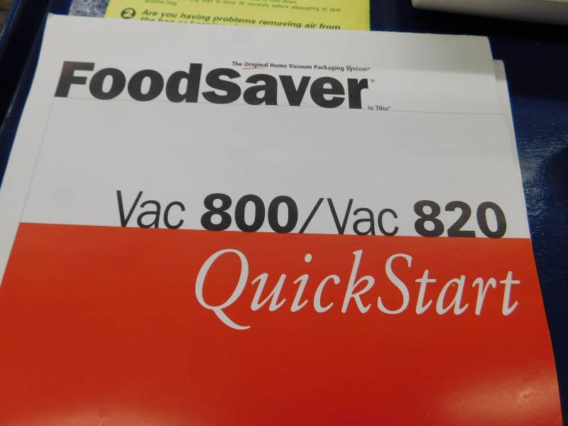 lot 55 image: Food Saver Vac 800