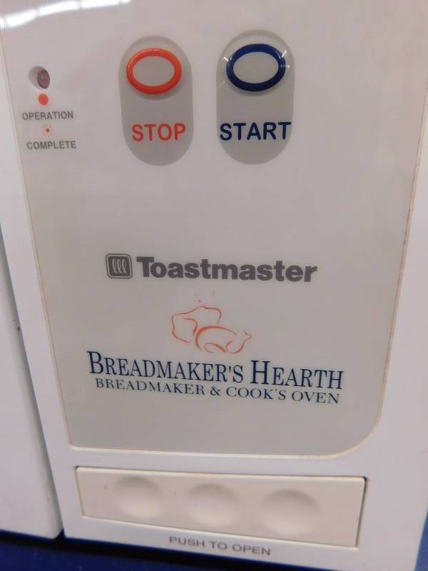lot 56 image: BreadMakers Hearth Toaster Oven