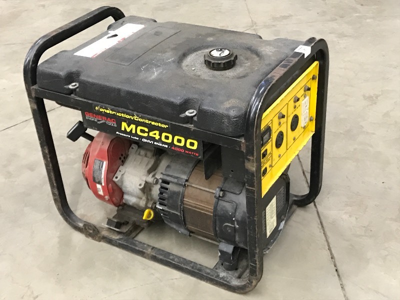 lot 14 image: Generac MC4000 Generator, 7.8HP Gas...