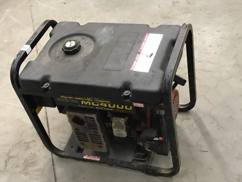 Generac Mc4000 Generator 7 8hp Gas Loretto Equipment 321 K Bid