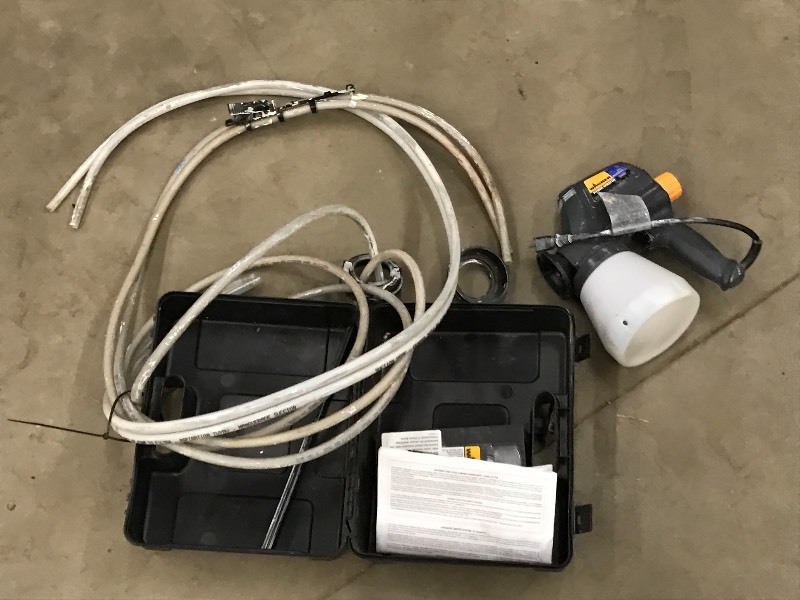 lot 37 image: Wagner Power Spray Paint Gun Set ...