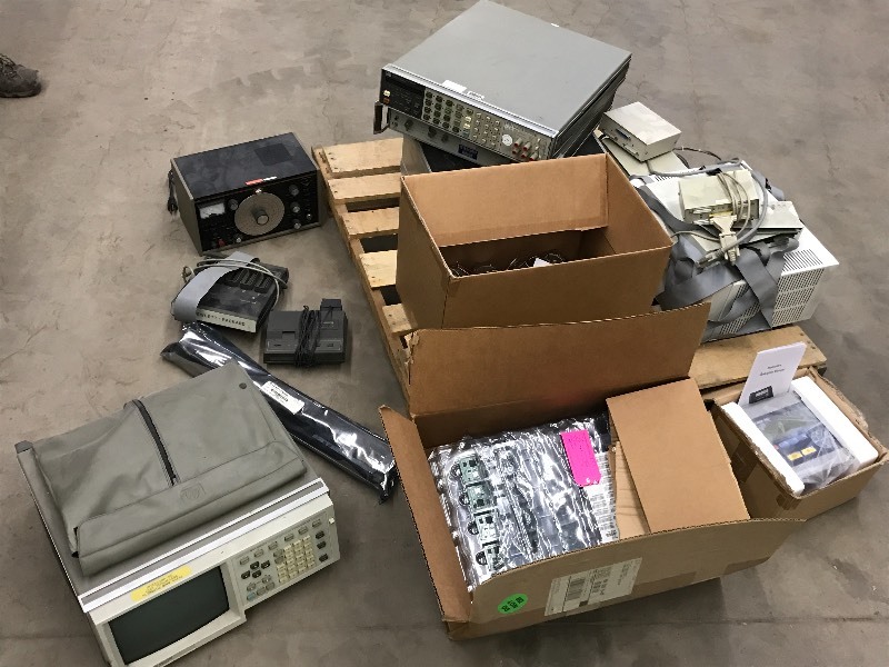 lot 72 image: Pallet Of Electronics Solid State ...