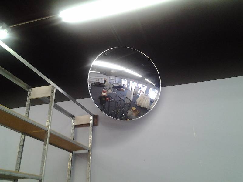 Round Security Mirror
