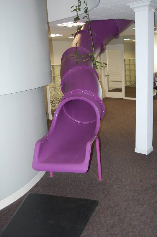 lot 1 image: Large Commercial Grade Purple Slide
