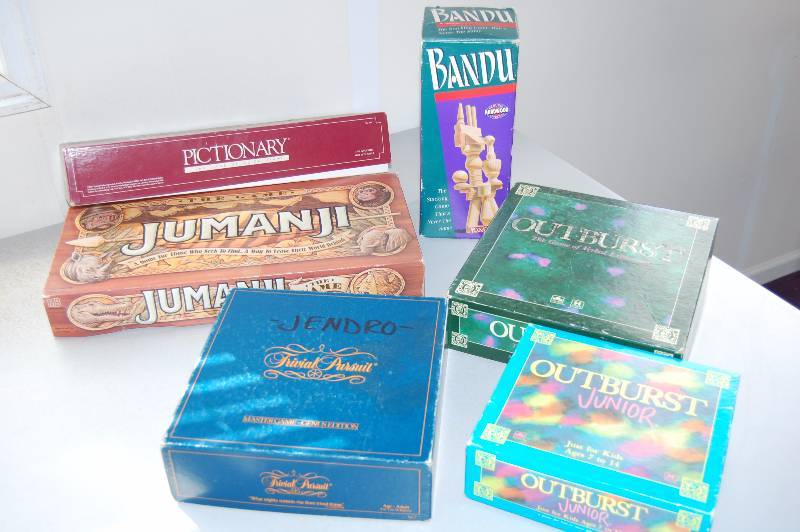 lot 6 image: Misc Board Games