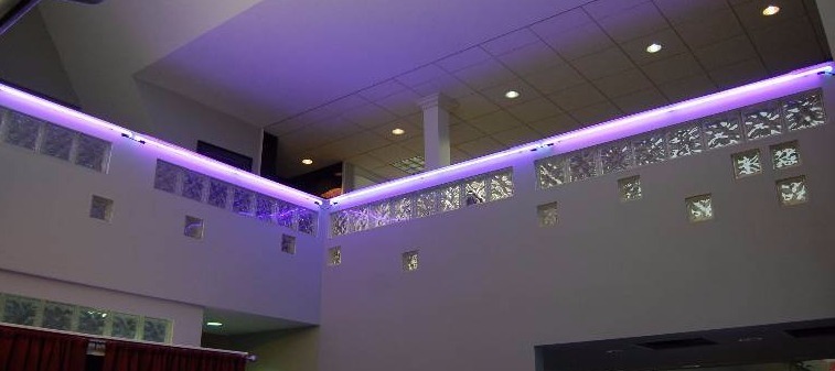 lot 85 image: Purple Neon Lights and Transformer