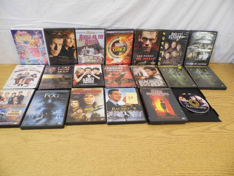 DVDs and  Empty Cases