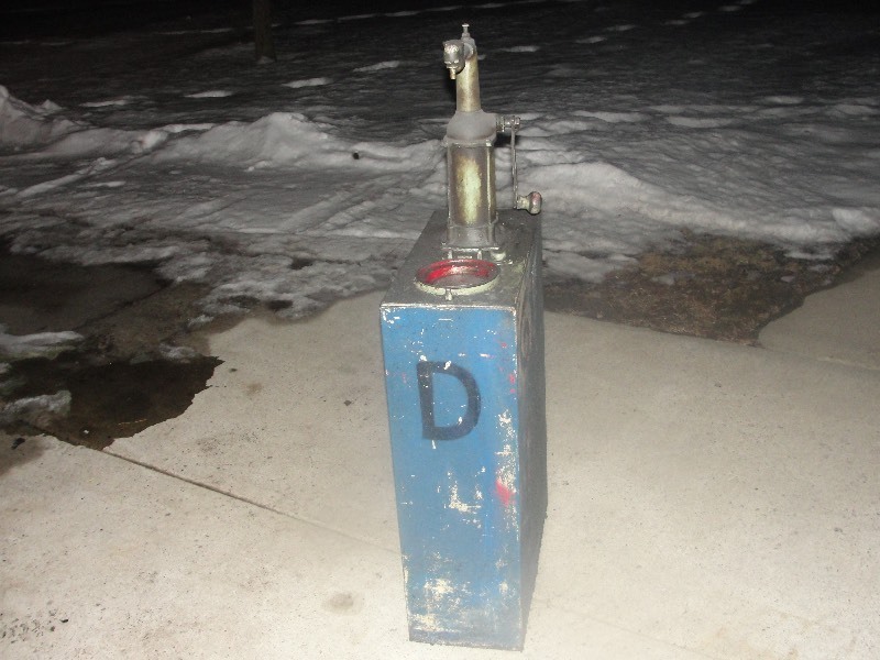 Antique Oil Container