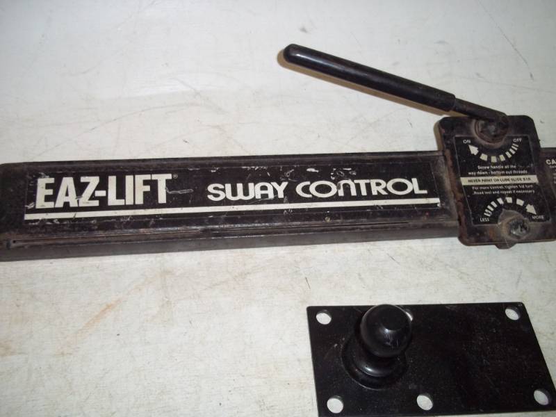 EazLift sway control bar for a pull behind camper Advanced Sales