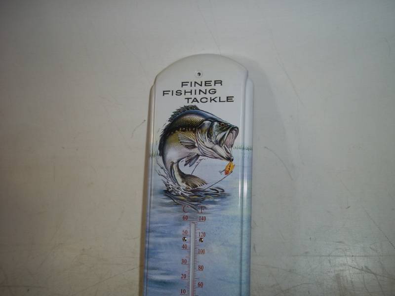 lot 49 image: Heddon Lures thermometer 17 high