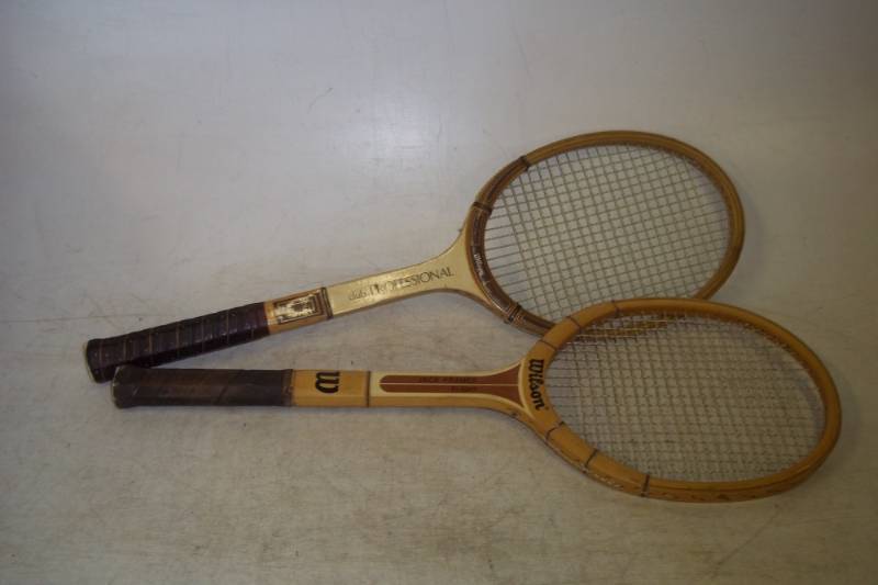 lot 108 image: Pair of tennis rackets