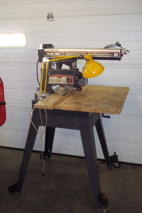lot 113 image: Craftsman radial 10 arm saw