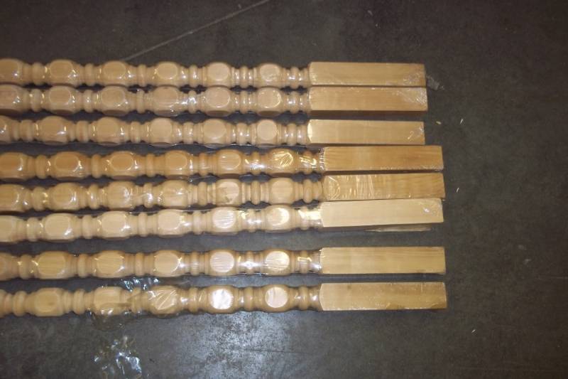 48'' x 2'' Wood spindles | Advanced Sales Estate ...