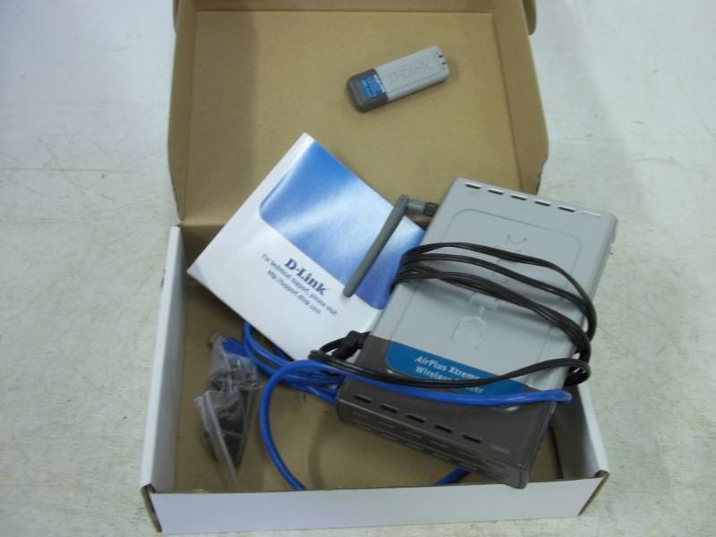 lot 186 image: D Link Wireless Router