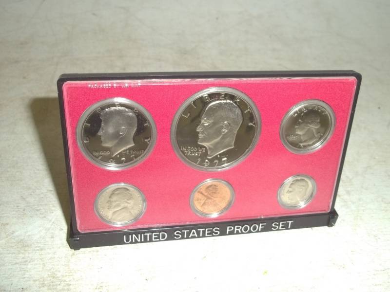 lot 26 image: 1977 United States proof set