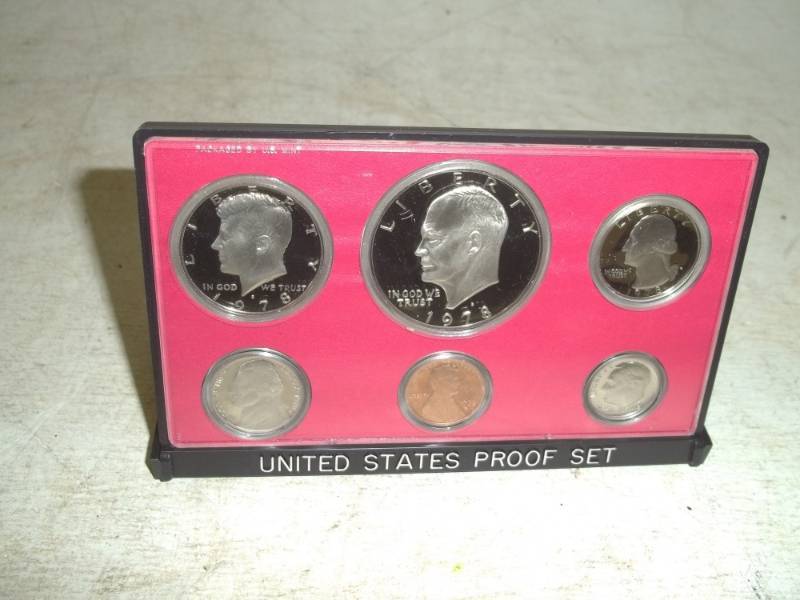 lot 45 image: 1978 United States proof set