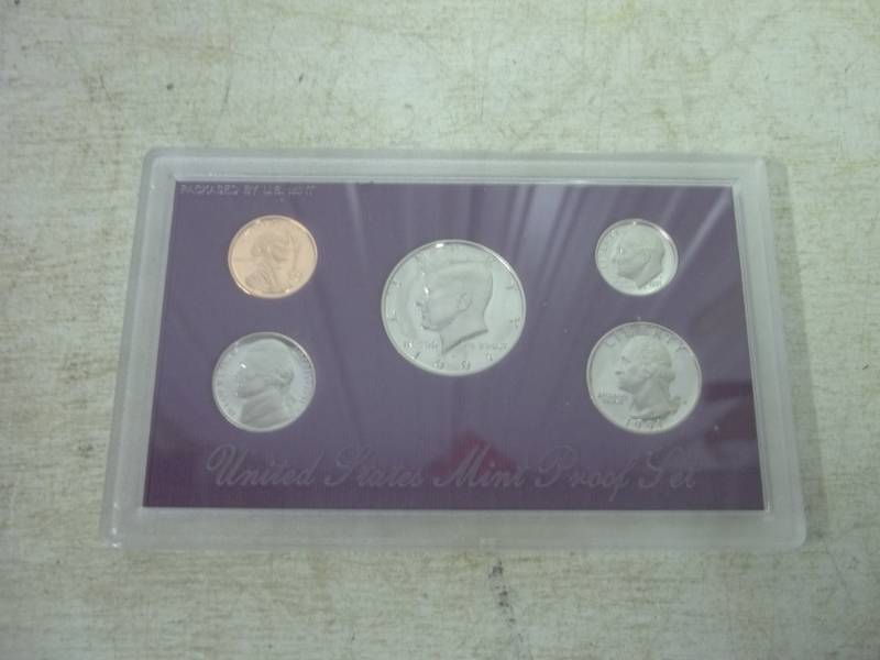 lot 48 image: 1991 United States proof set