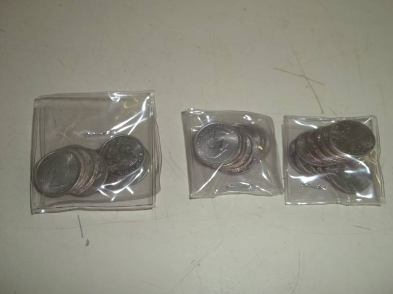 lot 55 image: 30 Assorted State Quarters