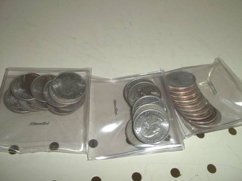 lot 56 image: 30 Assorted State Quarters