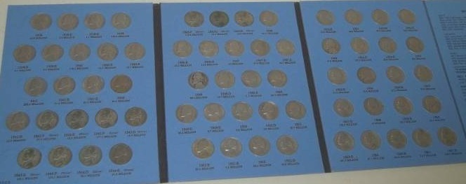 lot 64 image: Jefferson Nickels Collection 1938 - 1961 Number One