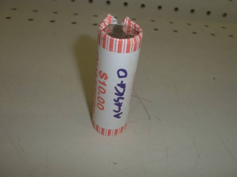 lot 74 image: 10$ Roll of Alaska Quarters