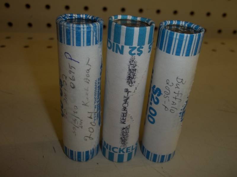lot 78 image: 3 Rolls of Nickels