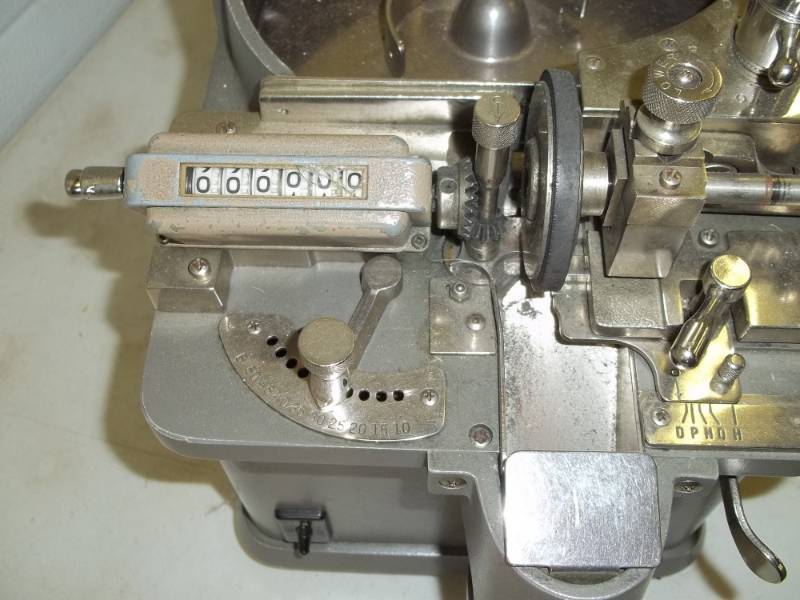 Vintage 1950's Brandt coin counter and packager from Staples MN bank