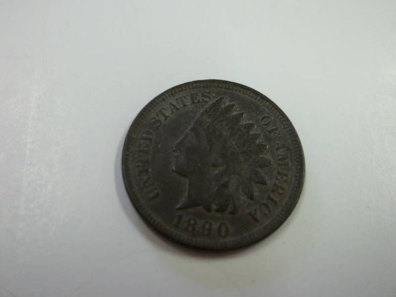 lot 150 image: 1890 One Cent